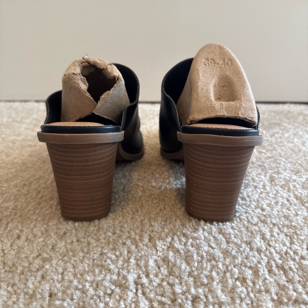 LC Lauren Conrad Women’s Safarina Heeled Mules - Picture 3 of 8